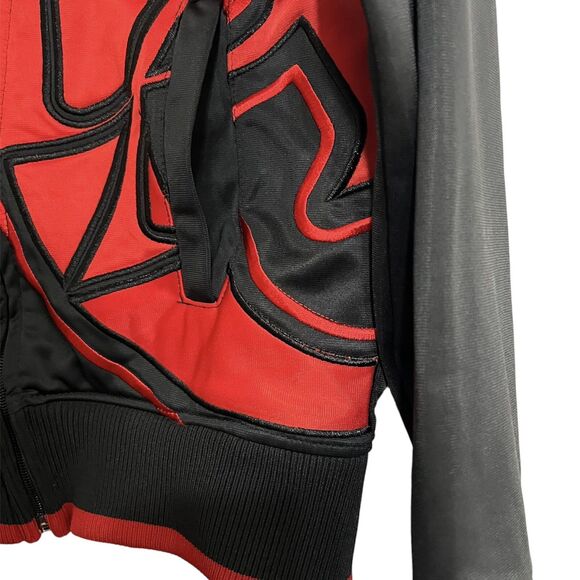 Los Angeles LA Clippers NBA Jacket Blue Label UNK Pockets Black Red Youth Medium - Picture 10 of 10